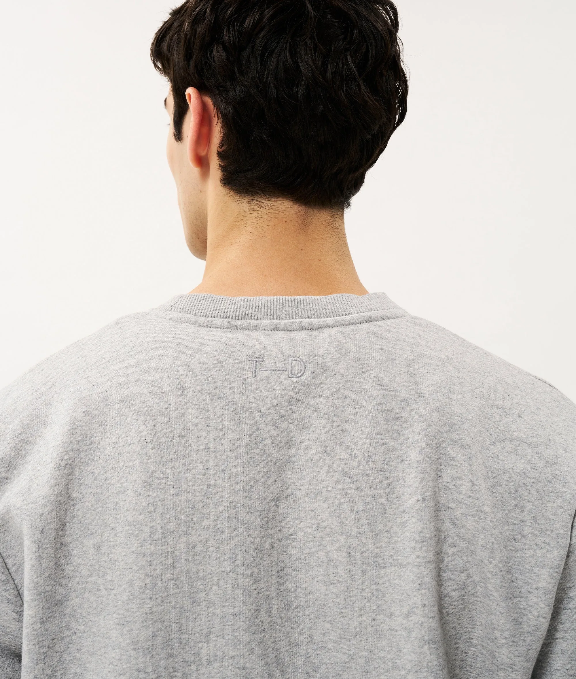 Manu sweater | light grey melee sold by 10days product image thumbnail 5