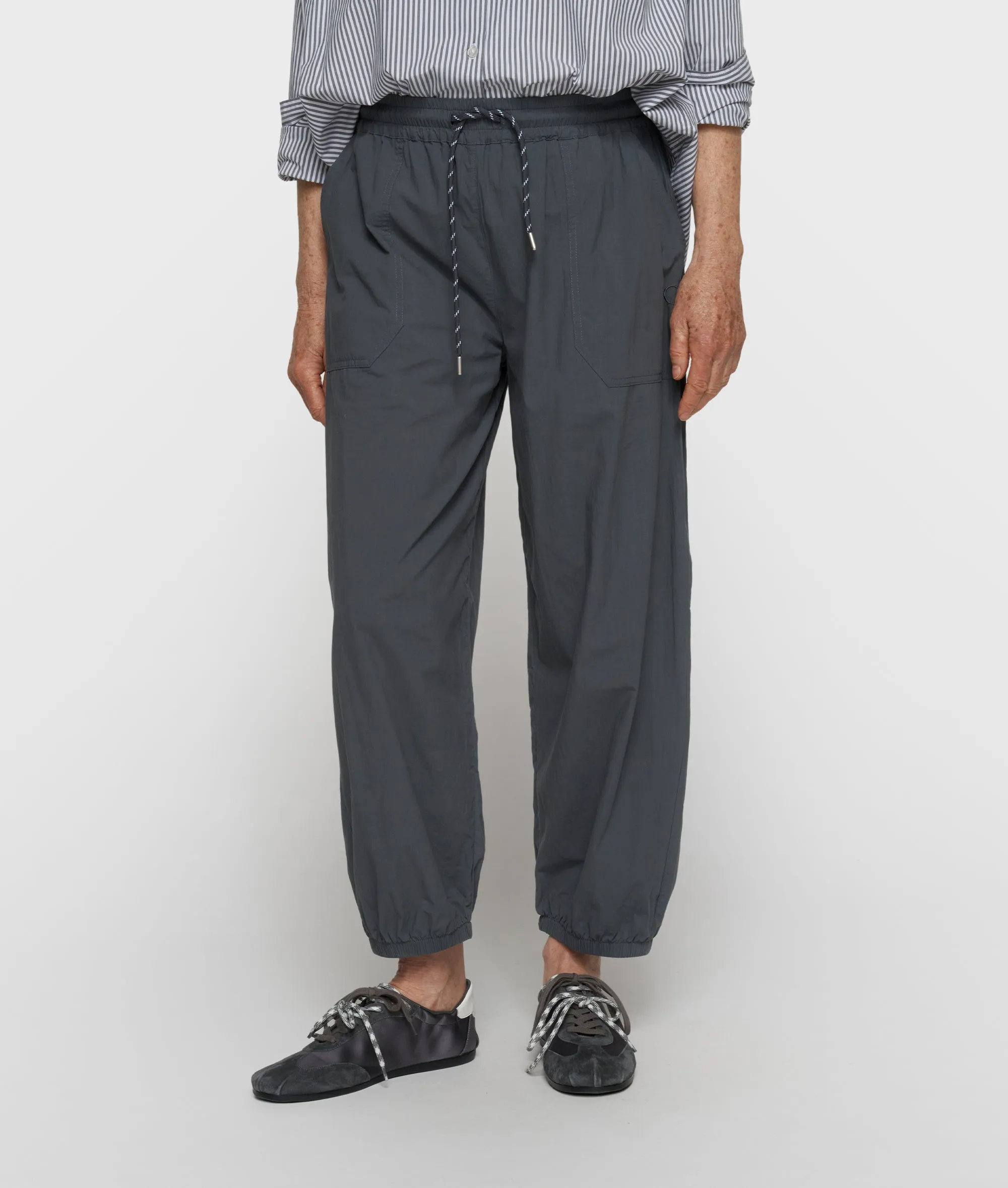 crinkle jogger | steel blue sold by 10days product image thumbnail 2