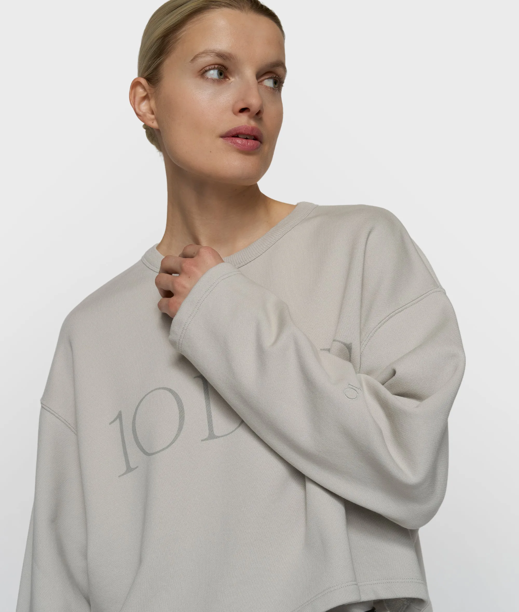 short 10DAYS sweater | stone sold by 10days product image thumbnail 2