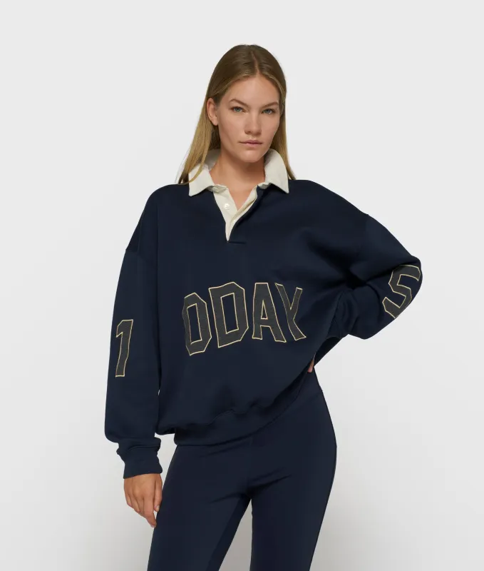 statement rugby sweater | night sky made by 10days