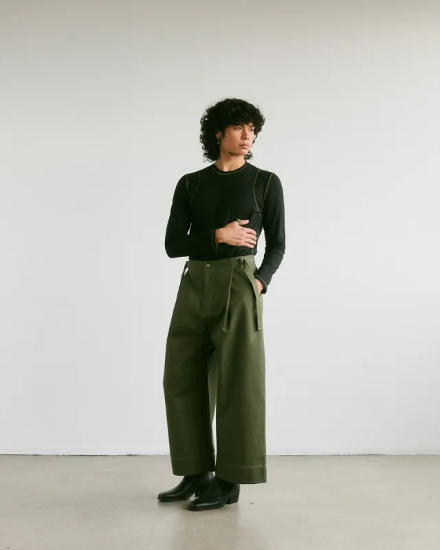 Dario Trousers — Khaki made by Veri