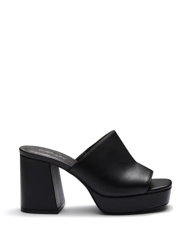 Arizona Platform Heel Black sold by Therapy Shoes