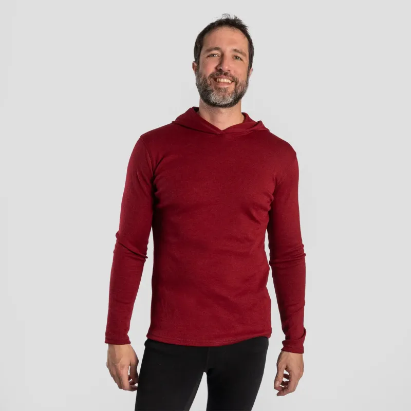 Men's Alpaca Wool Pullover Hoodie: 420 Midweight sold by Arms of Andes