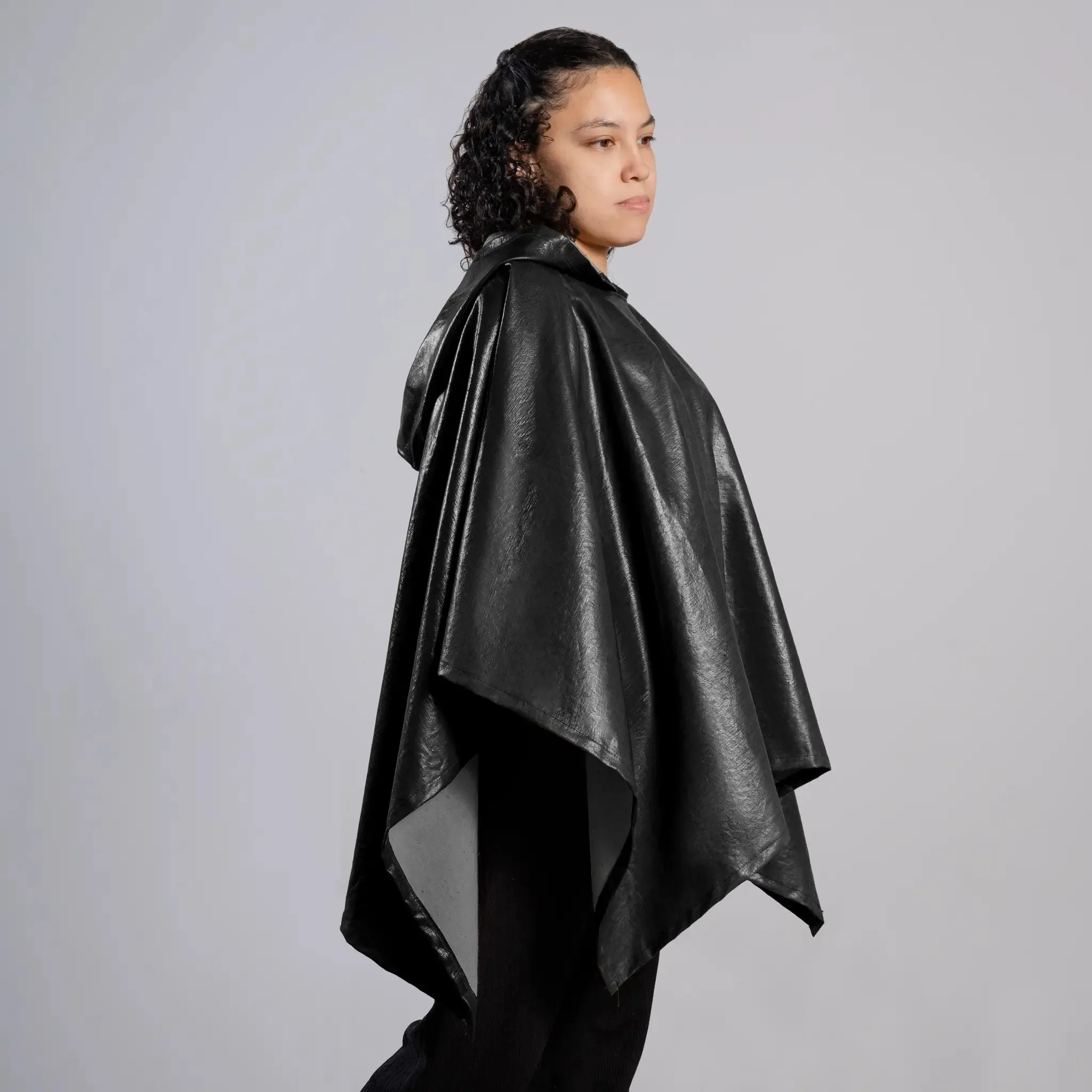Plastic-Free Waterproof Hooded Rain Poncho sold by Arms of Andes product image thumbnail 3