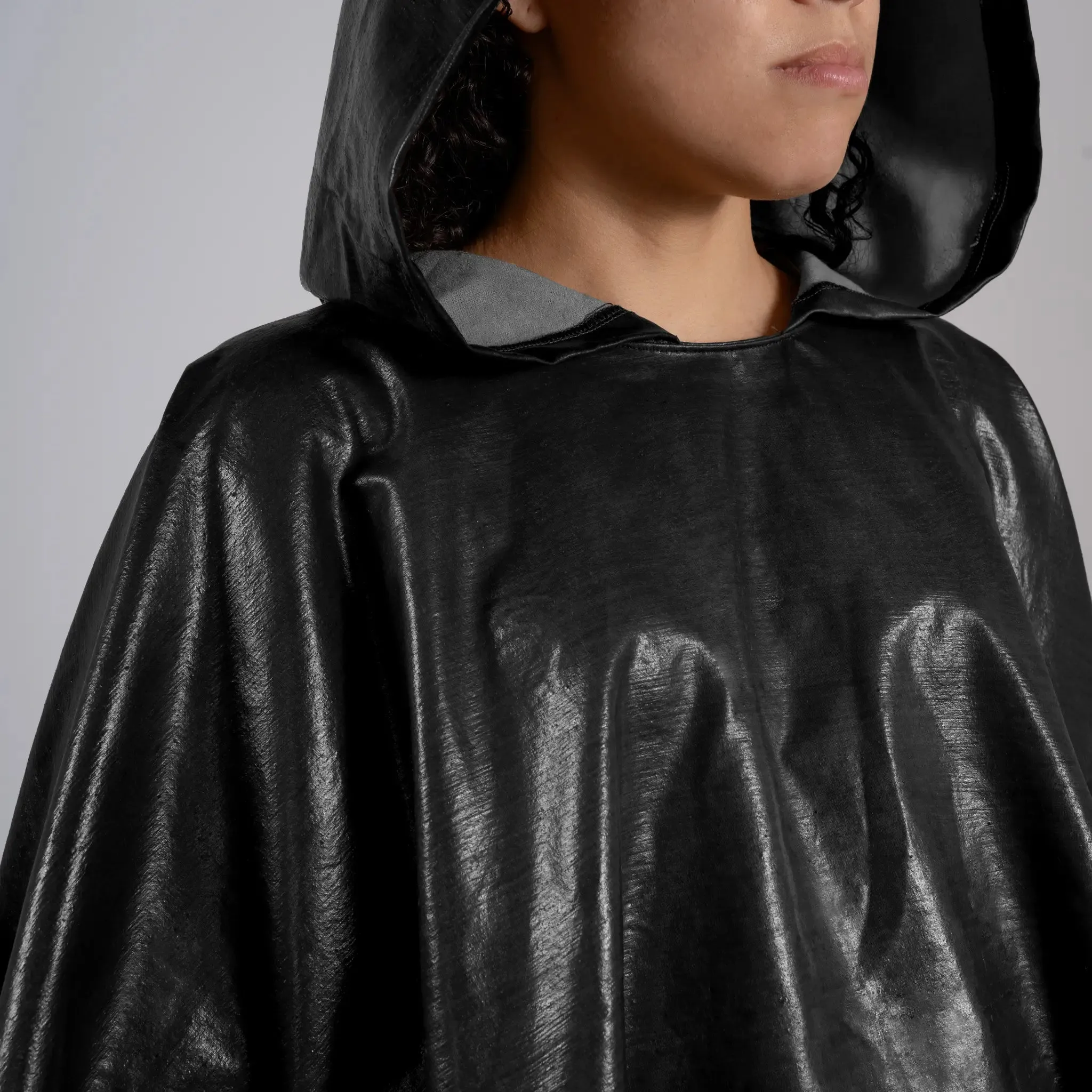 Plastic-Free Waterproof Hooded Rain Poncho sold by Arms of Andes product image thumbnail 5