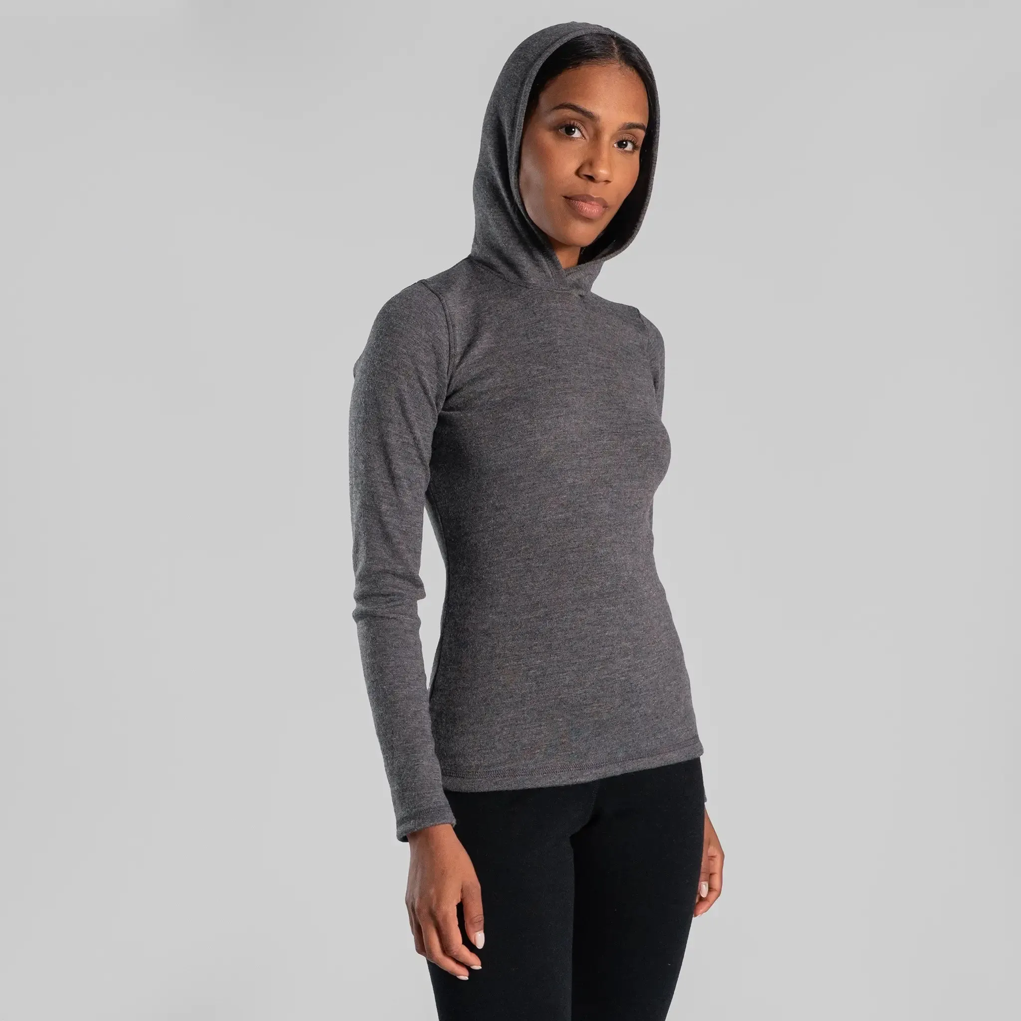 Women's Alpaca Wool Pullover Hoodie: 300 Lightweight sold by Arms of Andes product image thumbnail 5