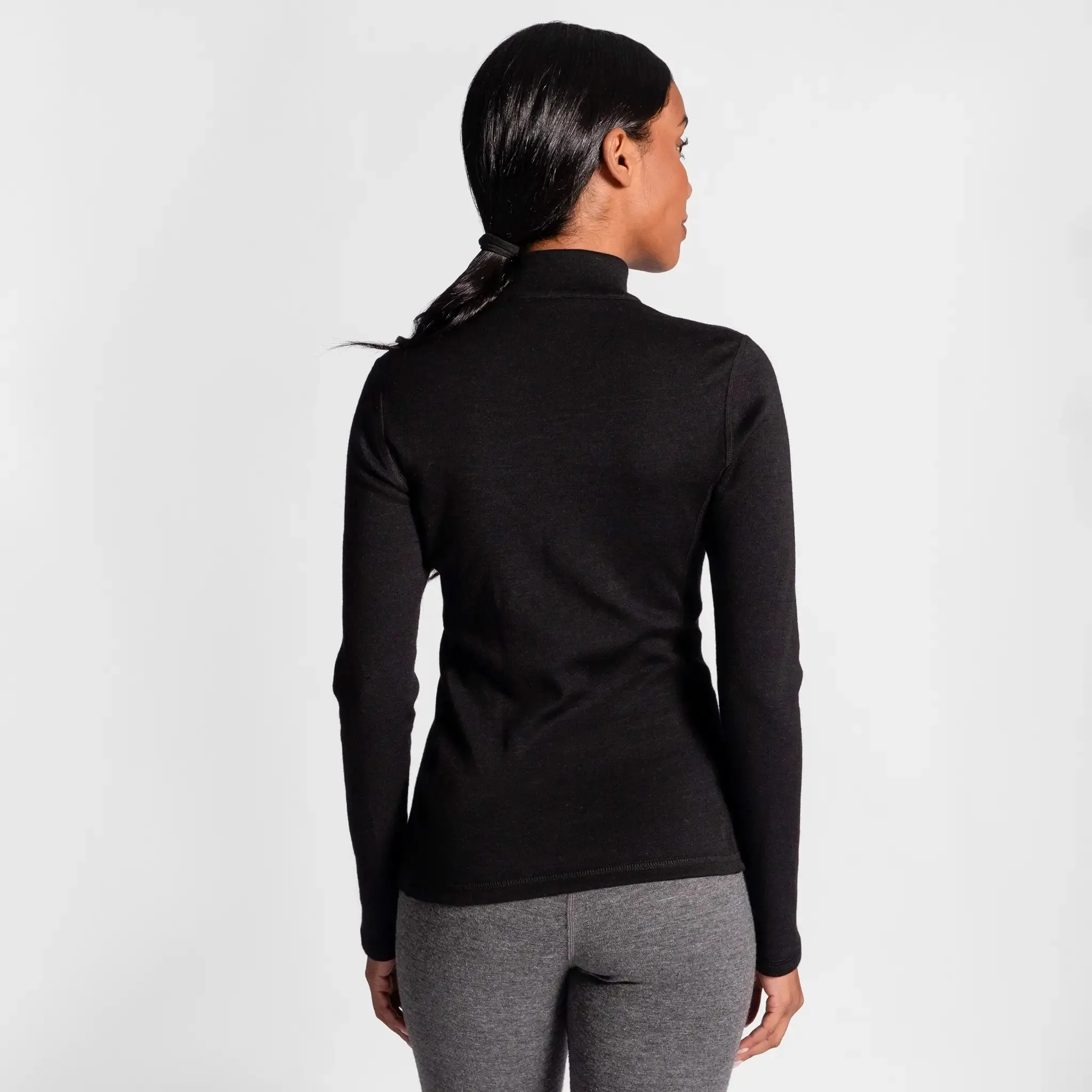 Women's Alpaca Wool Base Layer: 300 Lightweight Half-Zip sold by Arms of Andes product image thumbnail 4