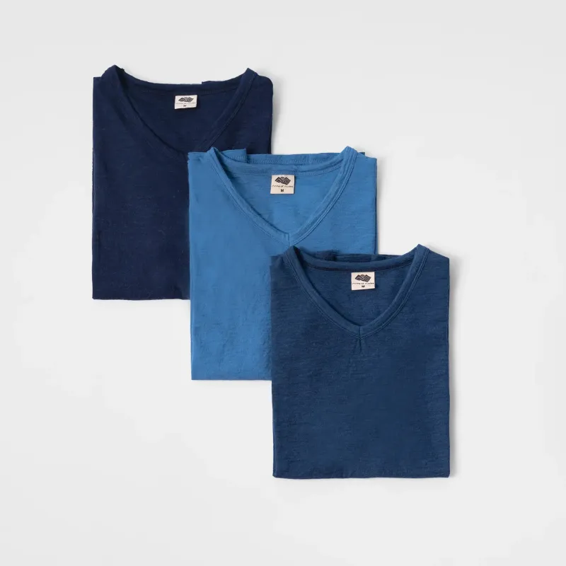 3 Pack Bundle - Men's Alpaca Wool T-Shirt: 160 Ultralight V-Neck sold by Arms of Andes