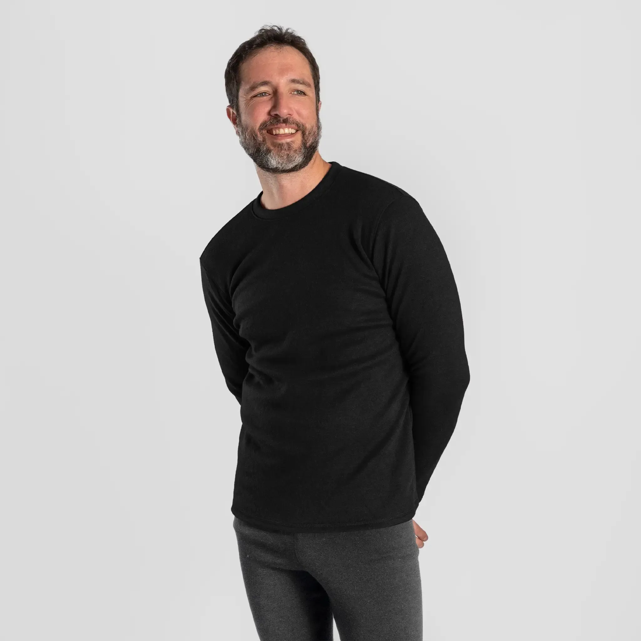 Men's Alpaca Wool Sweater: 420 Midweight sold by Arms of Andes product image thumbnail 4