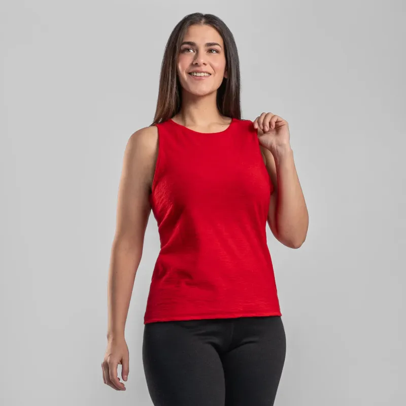 Women's Alpaca Wool Running Tank Top: 160 Ultralight sold by Arms of Andes