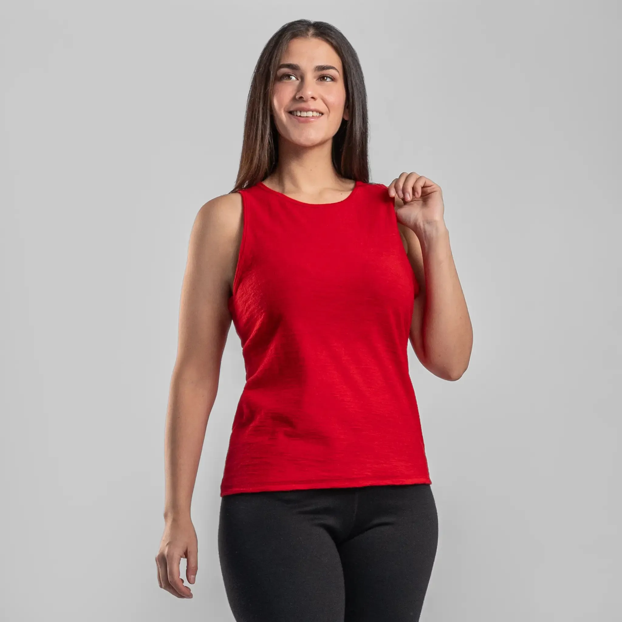 Women's Alpaca Wool Running Tank Top: 160 Ultralight sold by Arms of Andes