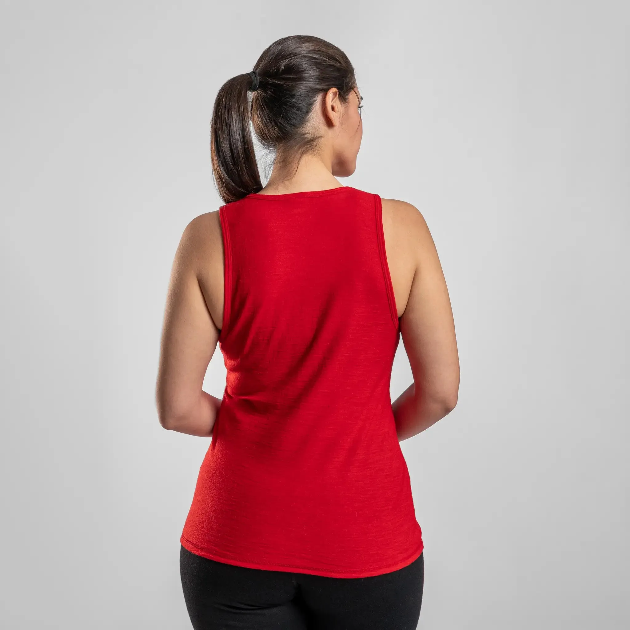 Women's Alpaca Wool Running Tank Top: 160 Ultralight sold by Arms of Andes product image thumbnail 3