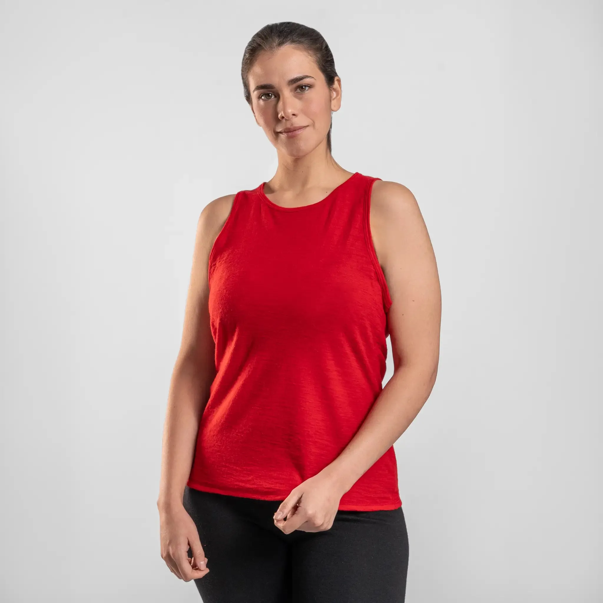 Women's Alpaca Wool Running Tank Top: 160 Ultralight sold by Arms of Andes product image thumbnail 2