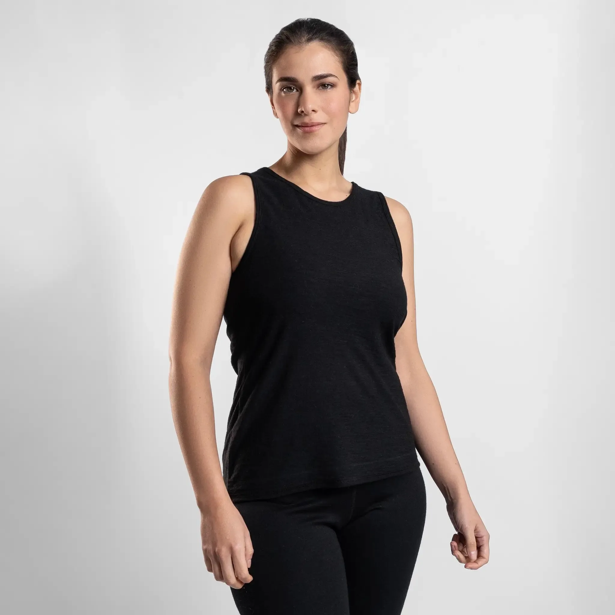 Women's Alpaca Wool Running Tank Top: 160 Ultralight sold by Arms of Andes product image thumbnail 5
