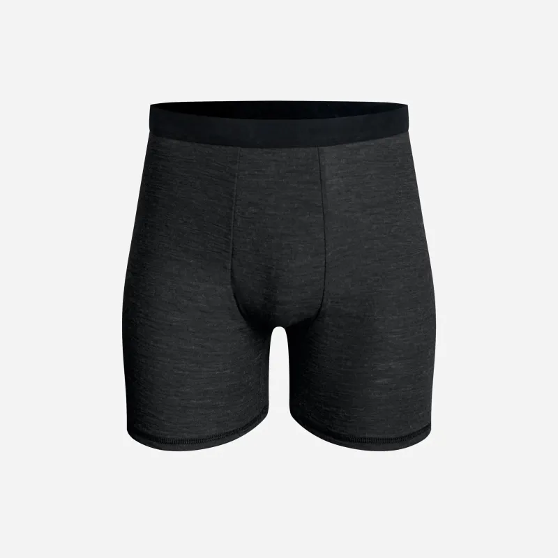 Men's Alpaca Wool Long Fit Boxers: 160 Ultralight made by Arms of Andes