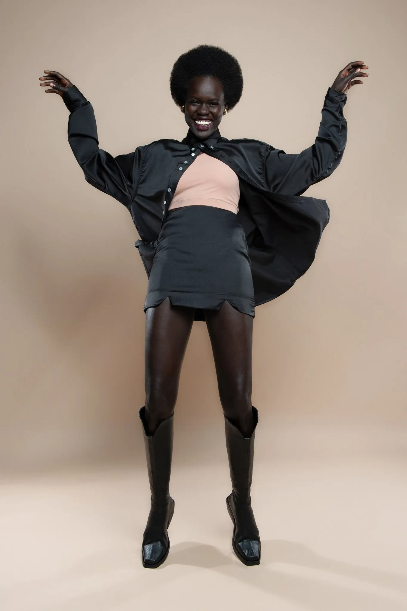 Pash Silk Oversized Shirt sold by Makara Wear product image thumbnail 5