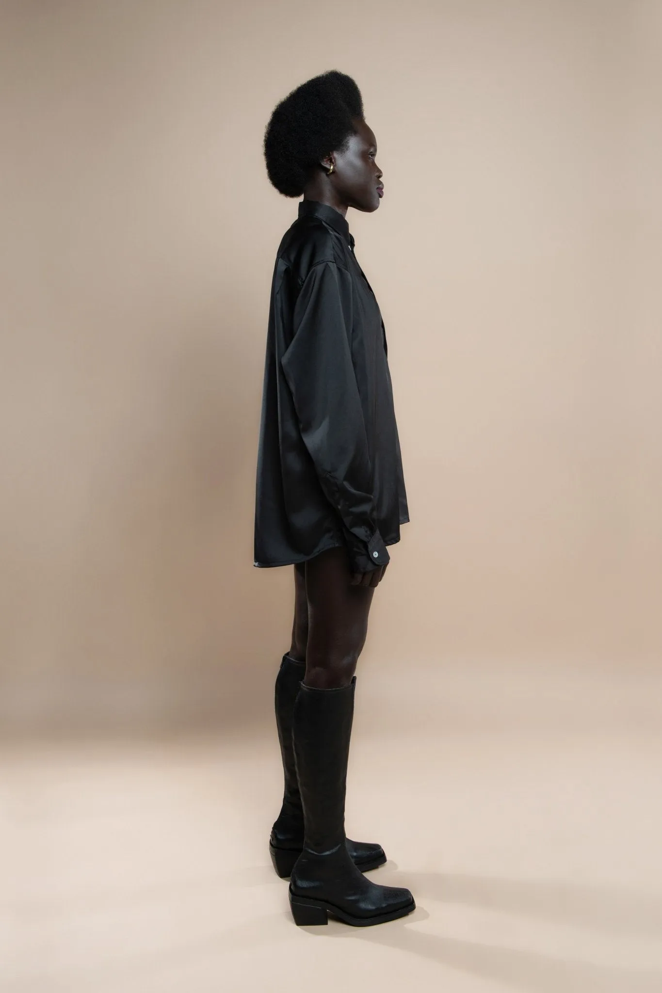 Pash Silk Oversized Shirt sold by Makara Wear product image thumbnail 4