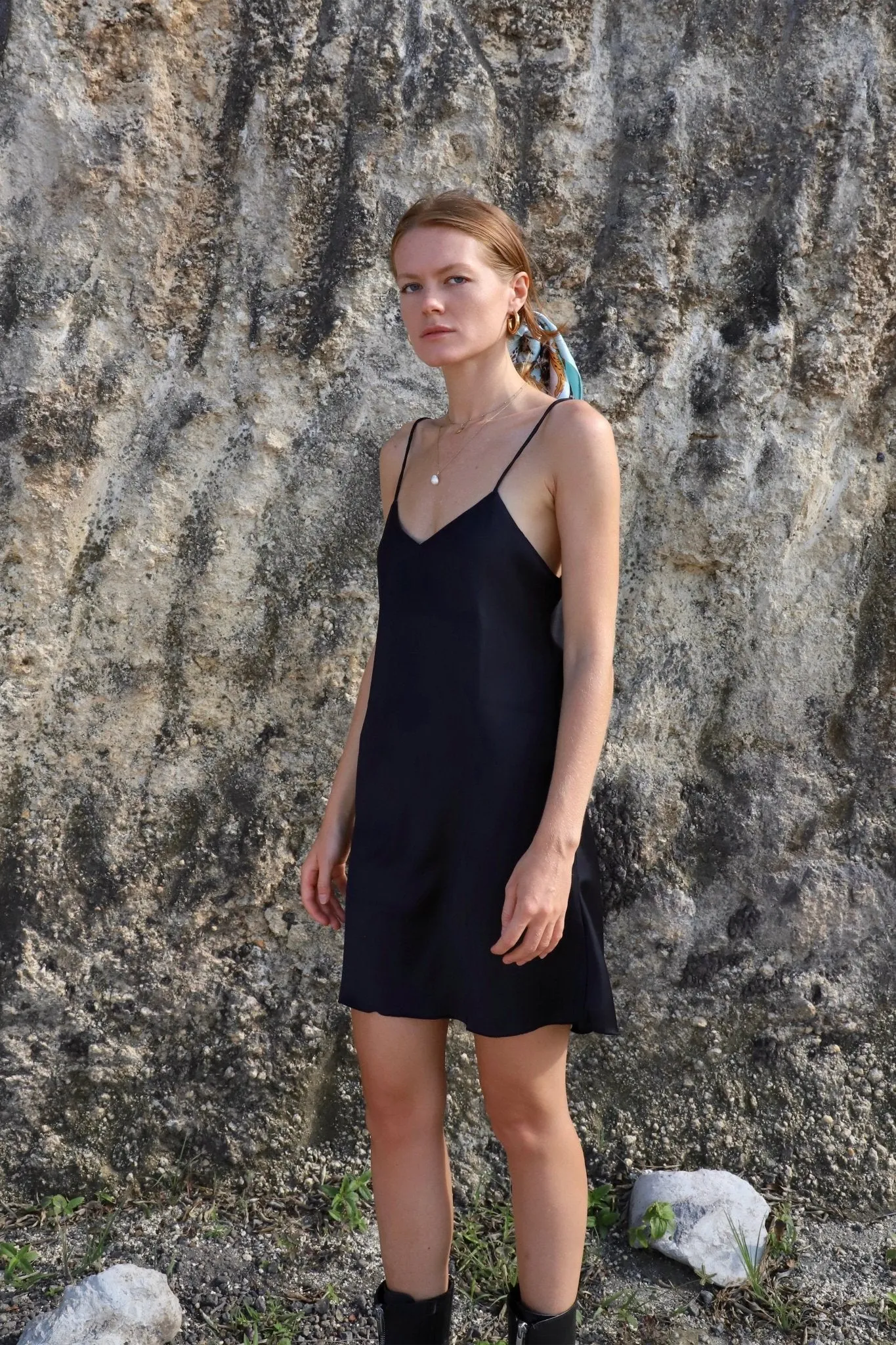 Upcycled Slip Dress sold by Makara Wear product image thumbnail 3