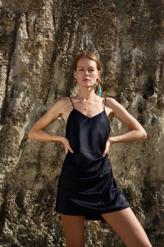 Upcycled Slip Dress sold by Makara Wear