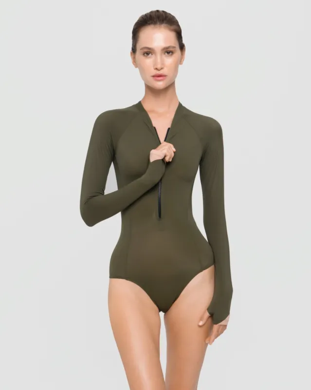 G Sleeve - Army Swimwear sold by Makara Wear