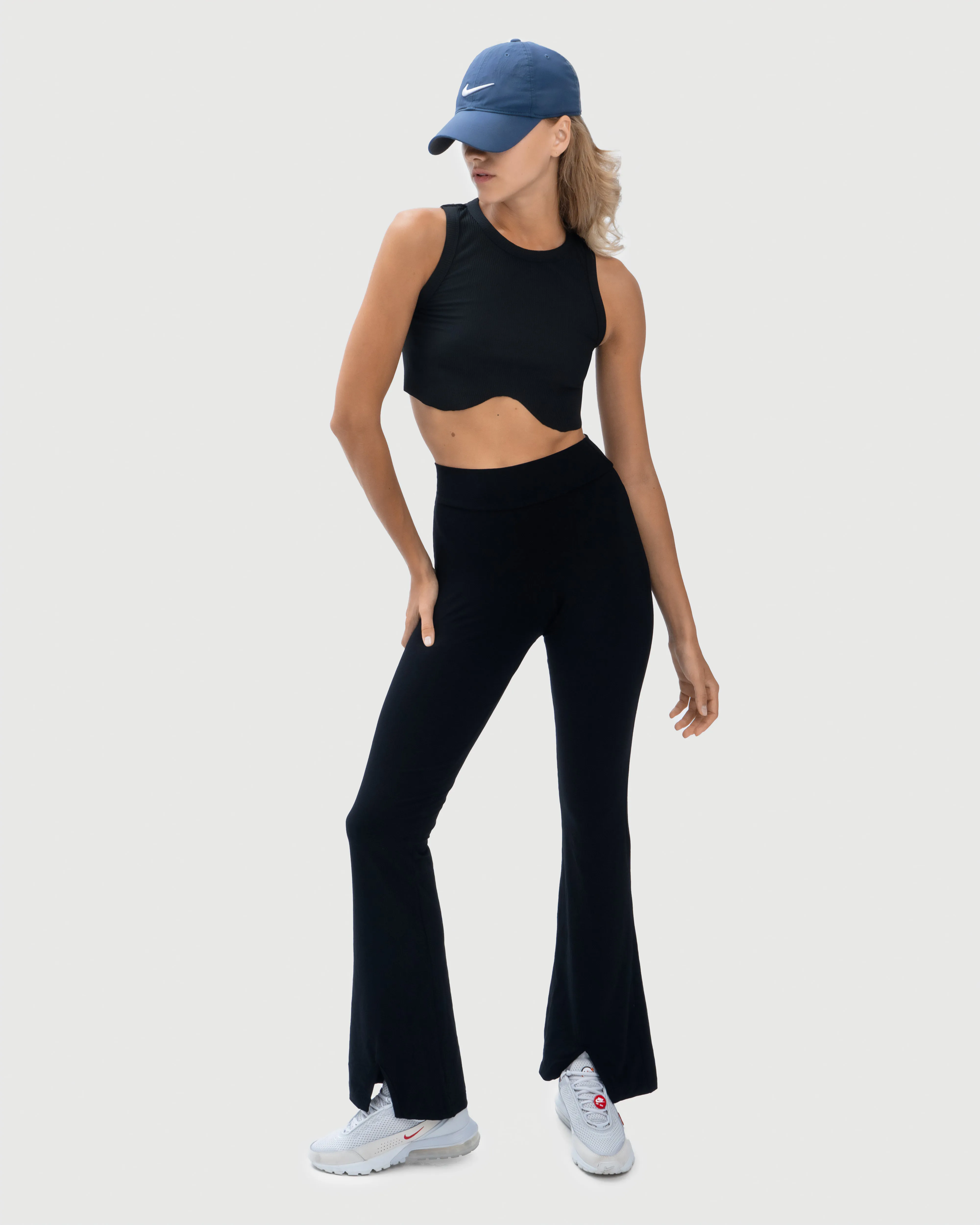 Jogi High-Waisted Flute Pants sold by Makara Wear product image thumbnail 2