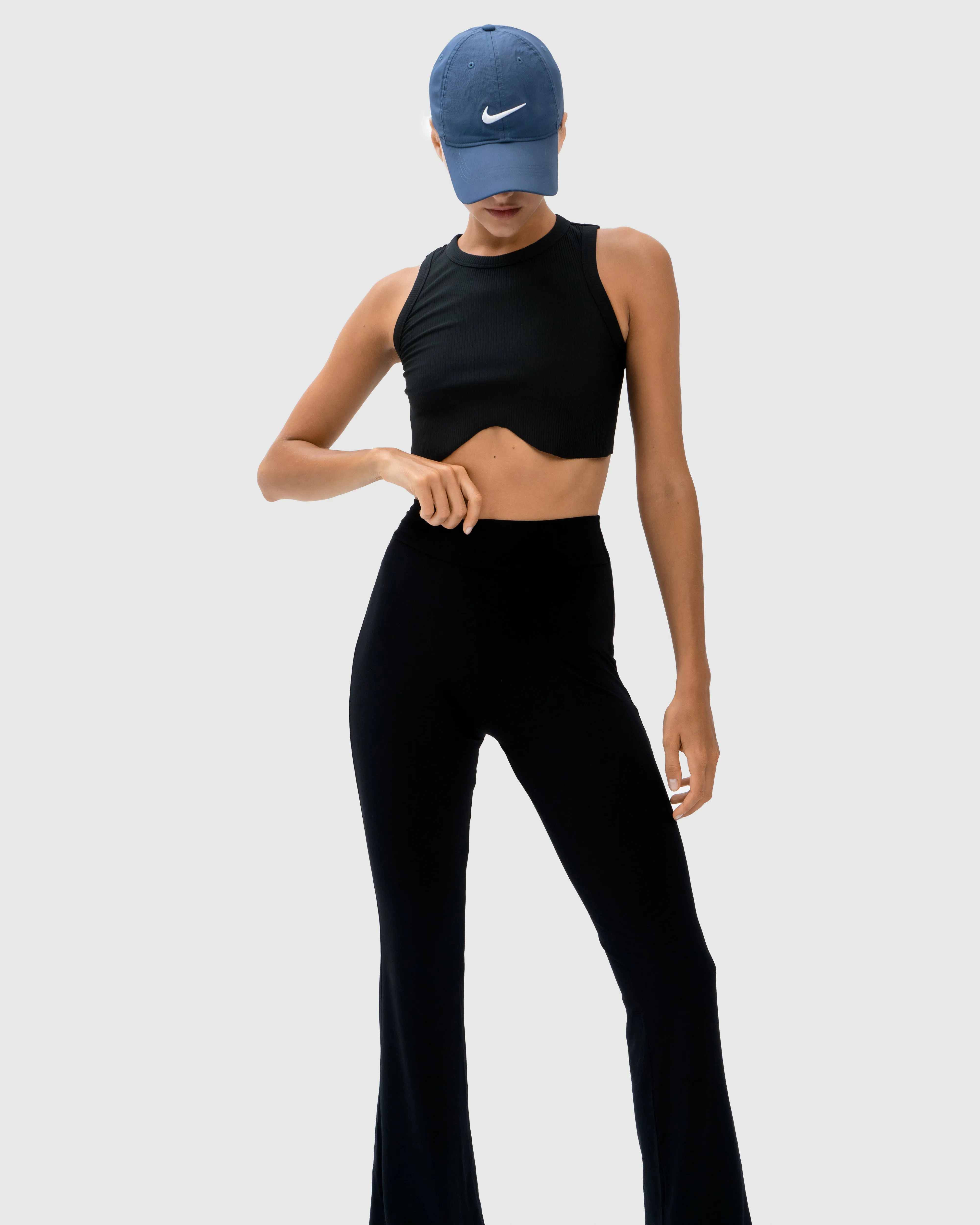 Jogi High-Waisted Flute Pants sold by Makara Wear product image thumbnail 3