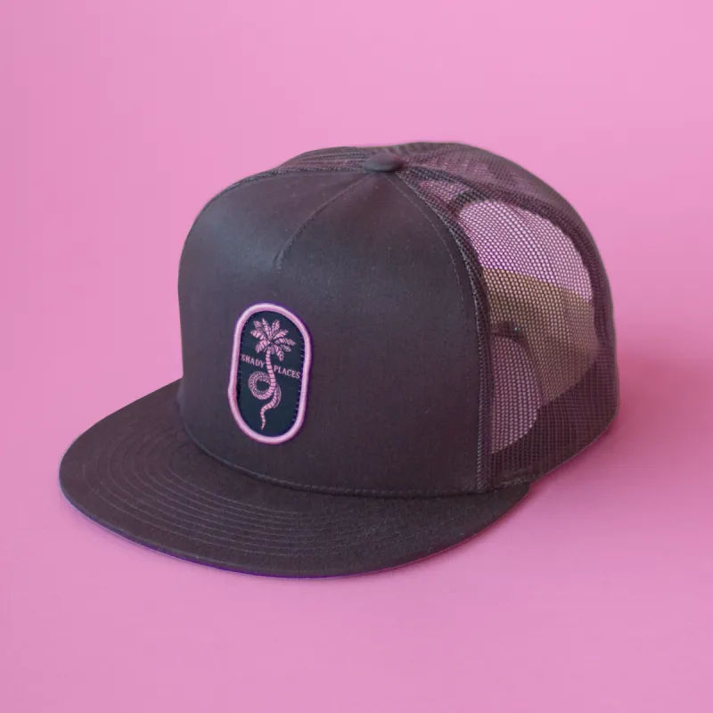 Shady Places Hat [BLACK] made by Chomp