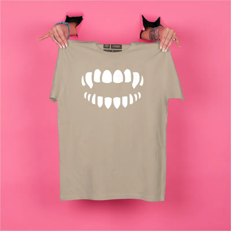 Chomp Logo [sand] sold by Chomp