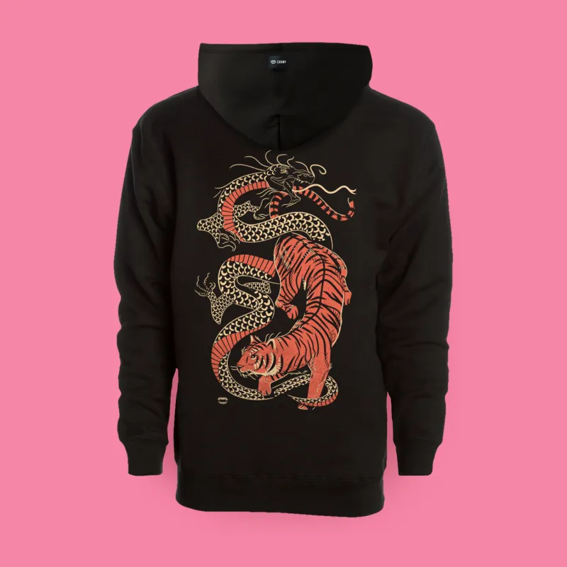 Tiger Dragon Hoodie sold by Chomp
