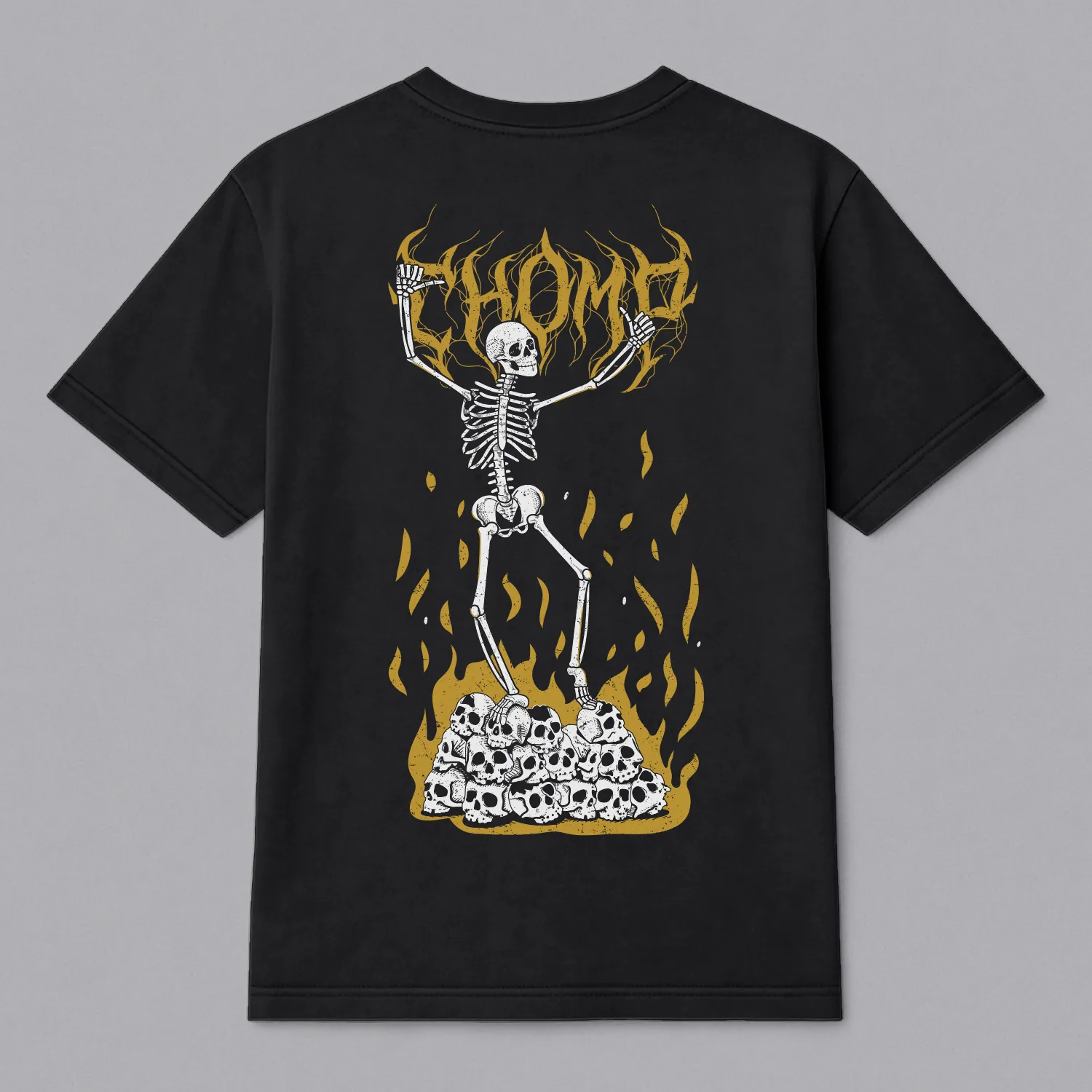 Oversized Skull Dancing Tee sold by Chomp