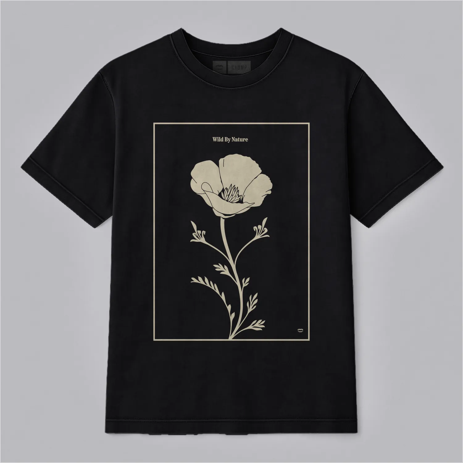 Poppy Birds Tee sold by Chomp