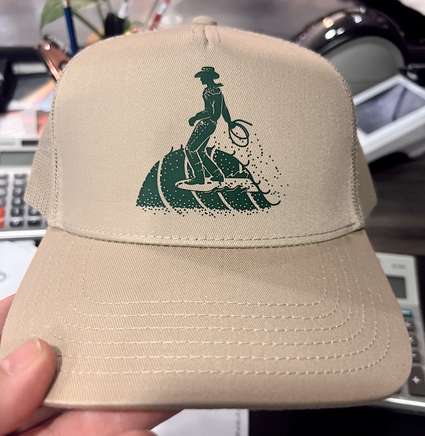 Surf Cowboy Trucker sold by Chomp product image thumbnail 2