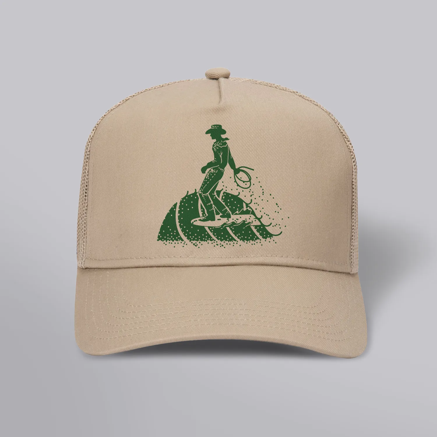 Surf Cowboy Trucker sold by Chomp