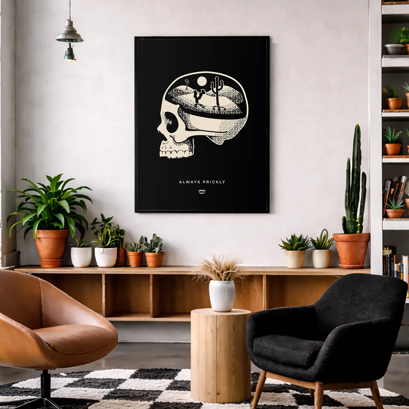 Desert Skull Print sold by Chomp product image thumbnail 2
