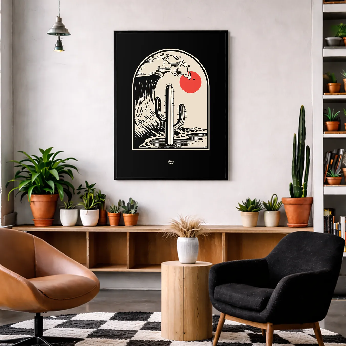 Desert Wave Print sold by Chomp product image thumbnail 2