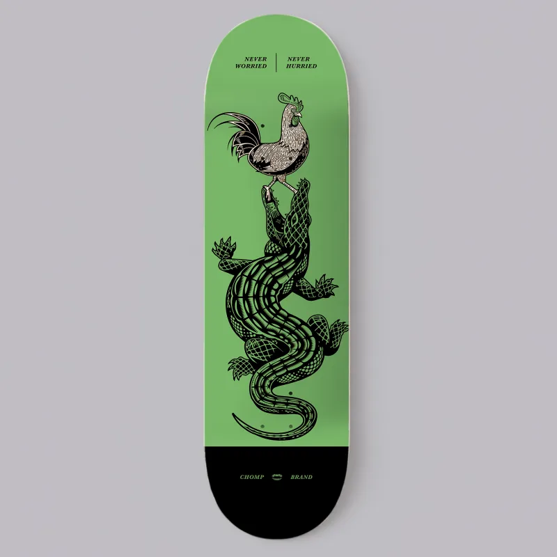 GATOR ROOSTER SKATE DECK | 8.5 made by Chomp