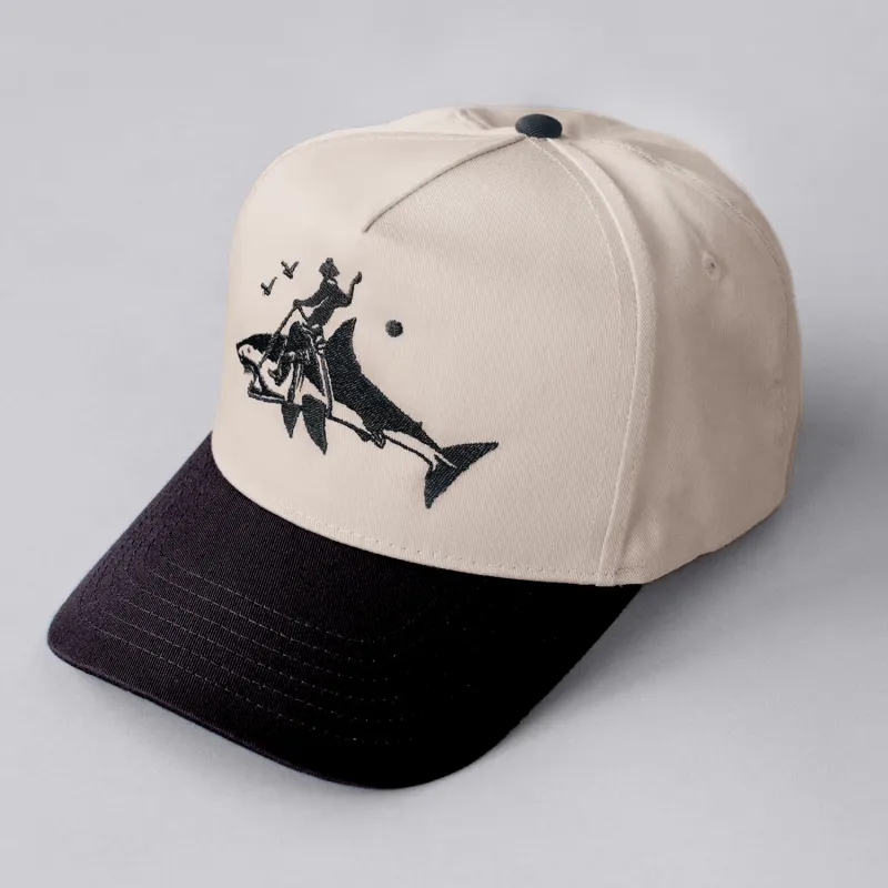 Ride Sharks Hat [NATURAL] made by Chomp
