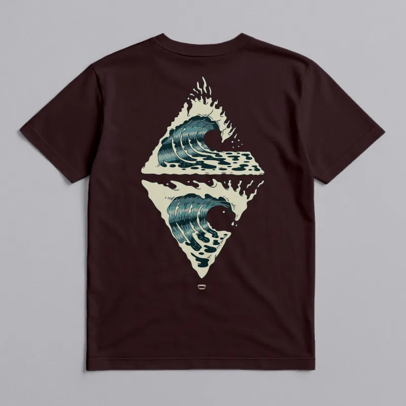 Diamond Wave Tee made by Chomp
