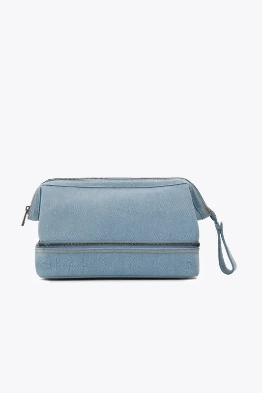 Gap x BÉIS The Dopp Kit in Denim Blue sold by Beis