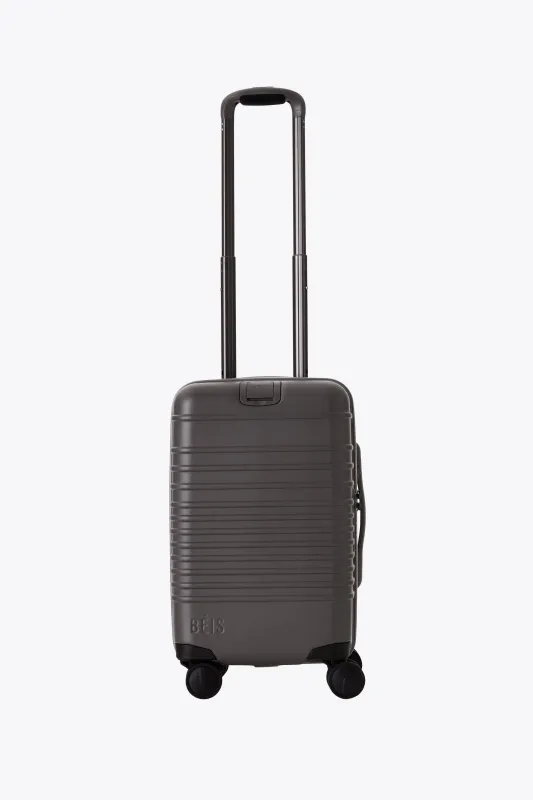 The Small Carry-On Roller in Charcoal sold by Beis