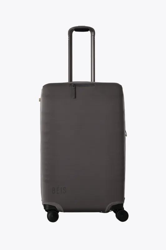 The Medium Check-In Luggage Cover in Charcoal sold by Beis