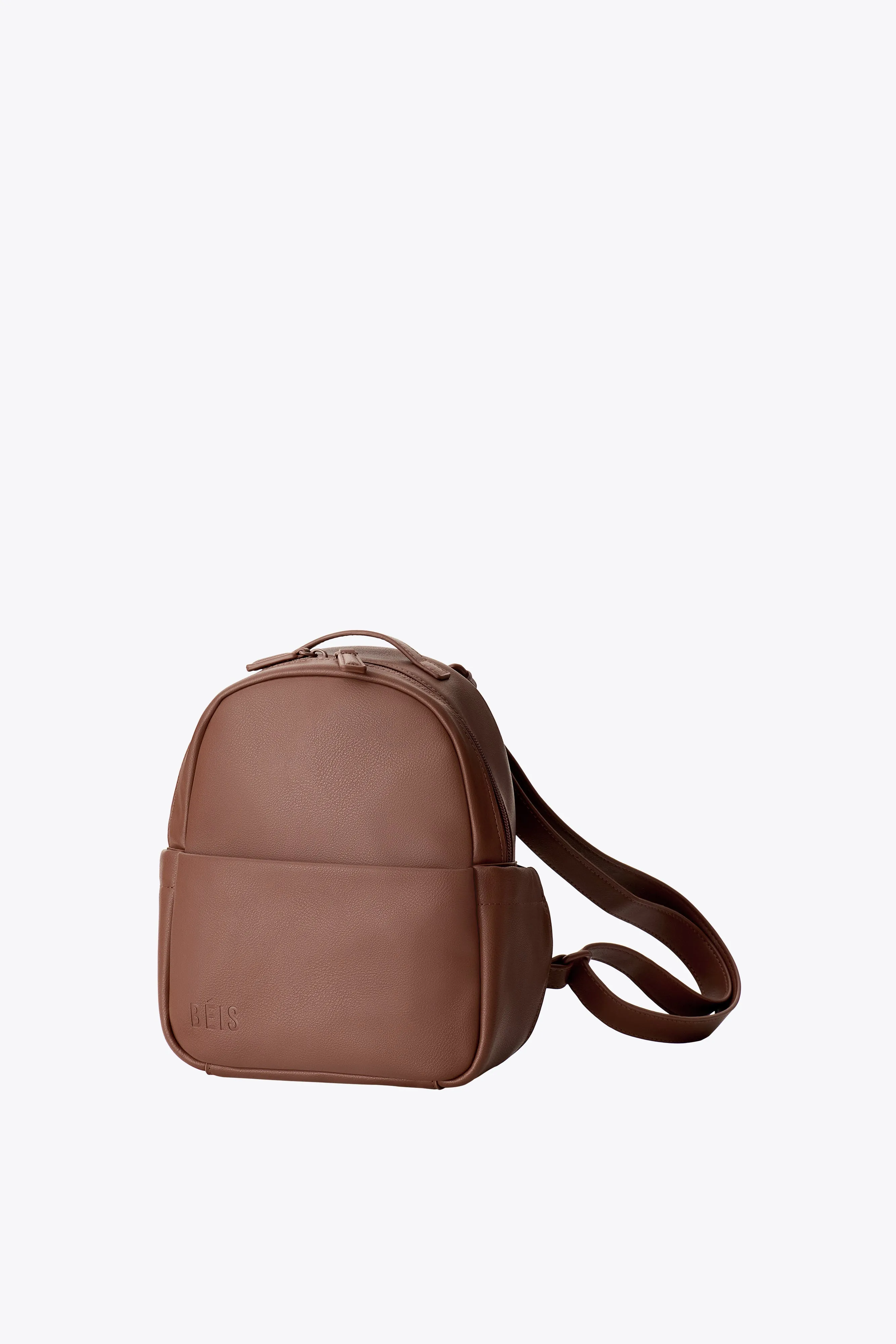 The Essential Mini Backpack in Maple sold by Beis product image thumbnail 4