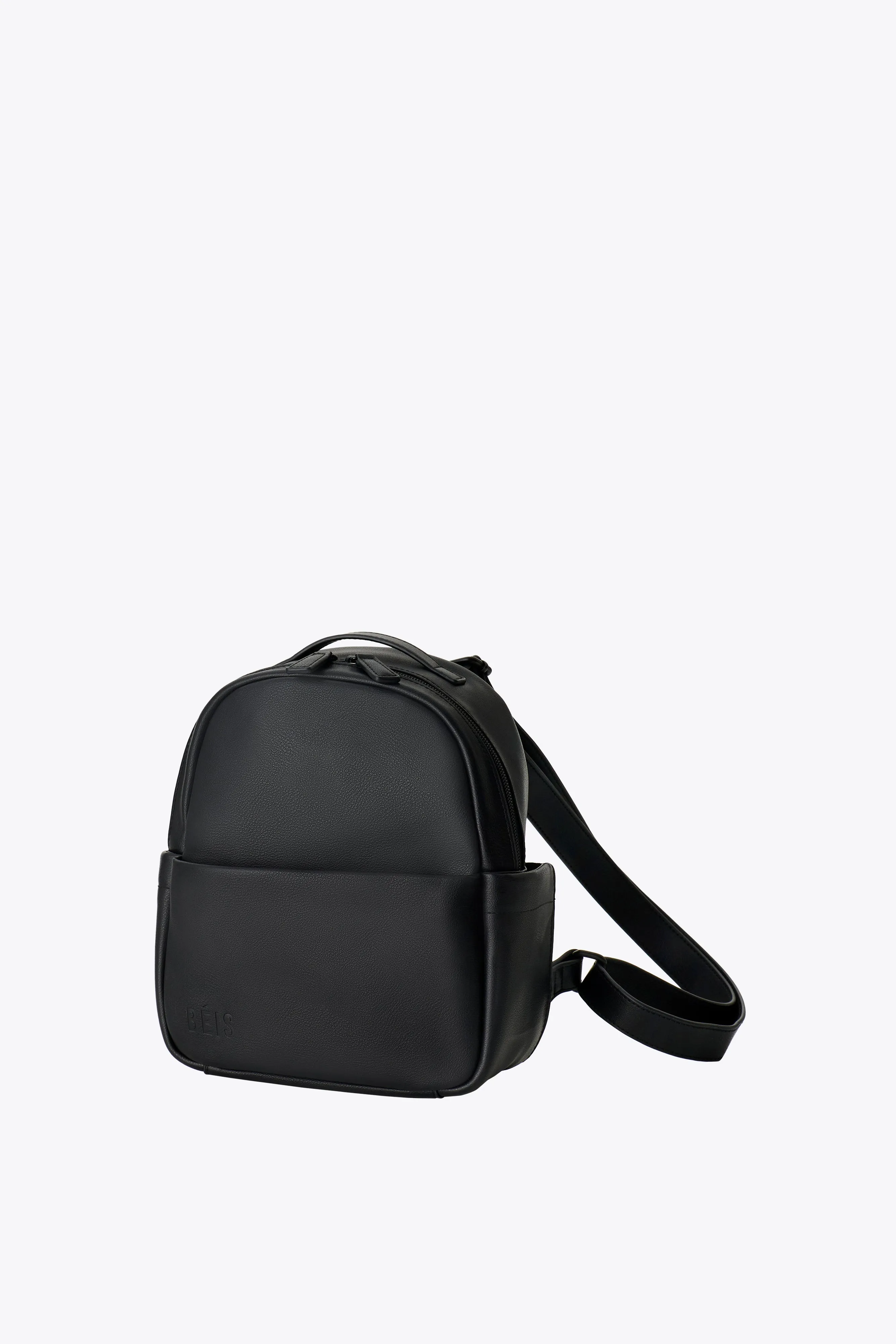 The Essential Mini Backpack in Black sold by Beis product image thumbnail 5