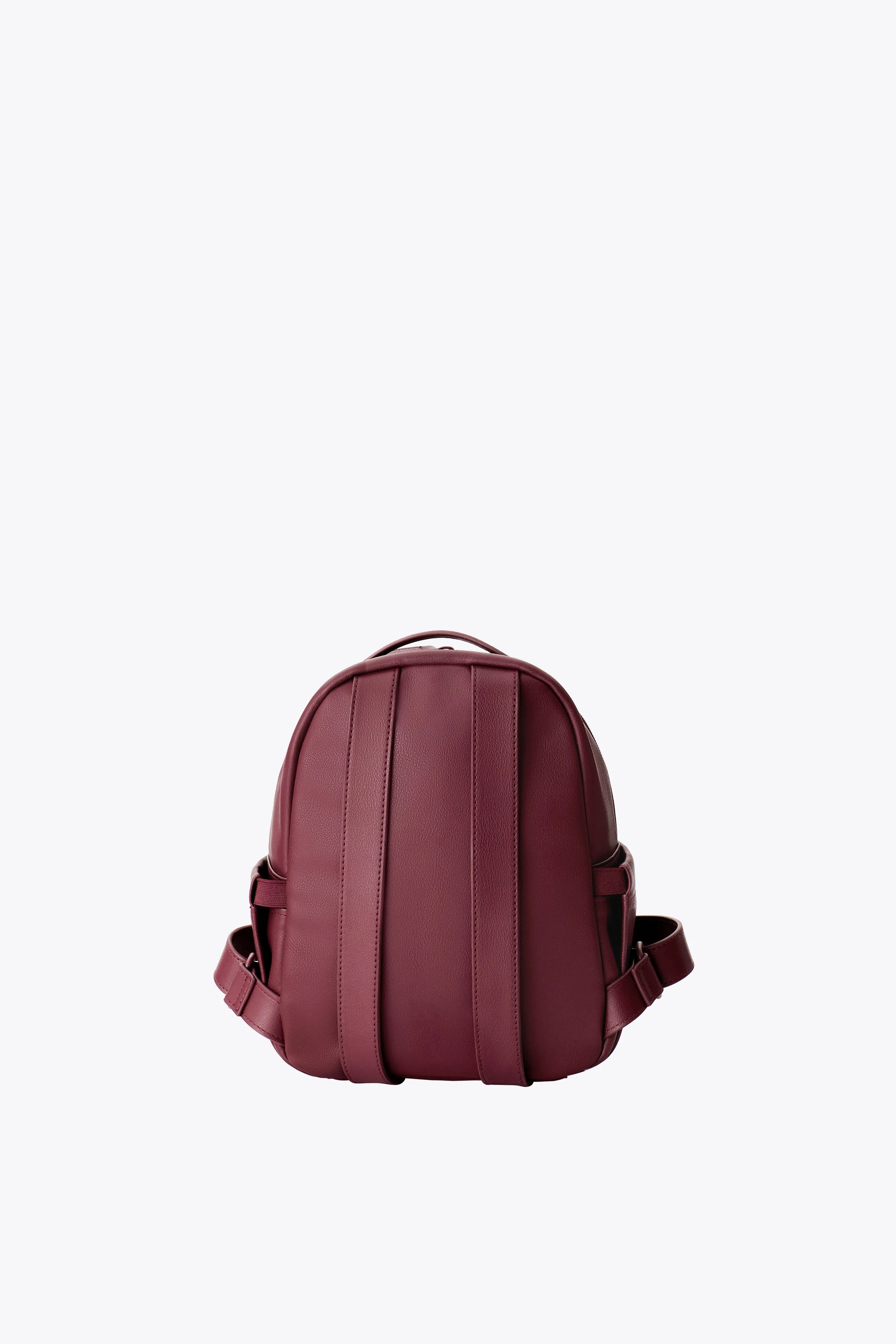 The Essential Mini Backpack in Burgundy sold by Beis product image thumbnail 3