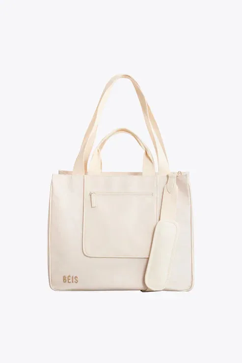 Resale The East To West Tote in Beige sold by Beis