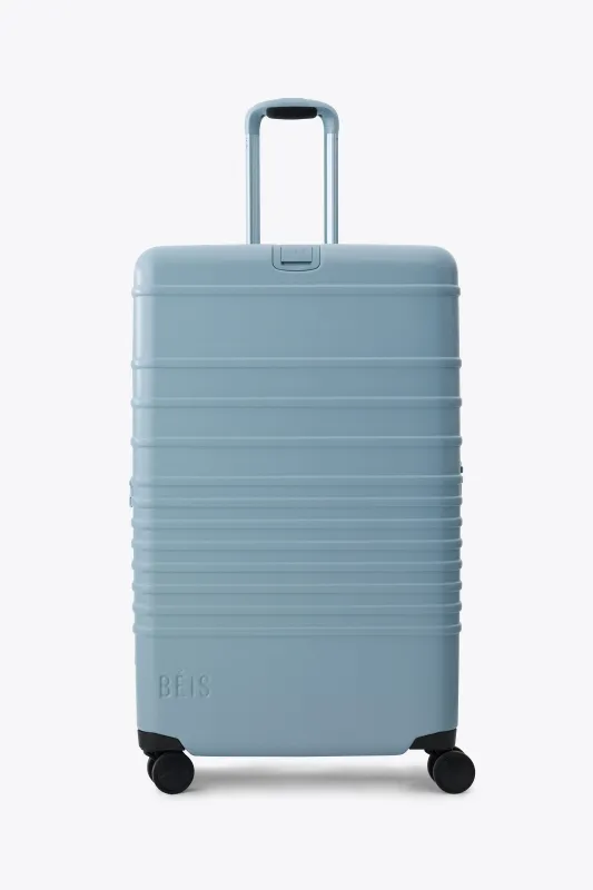 Gap x BÉIS The Large Check-In Roller in Denim Blue sold by Beis