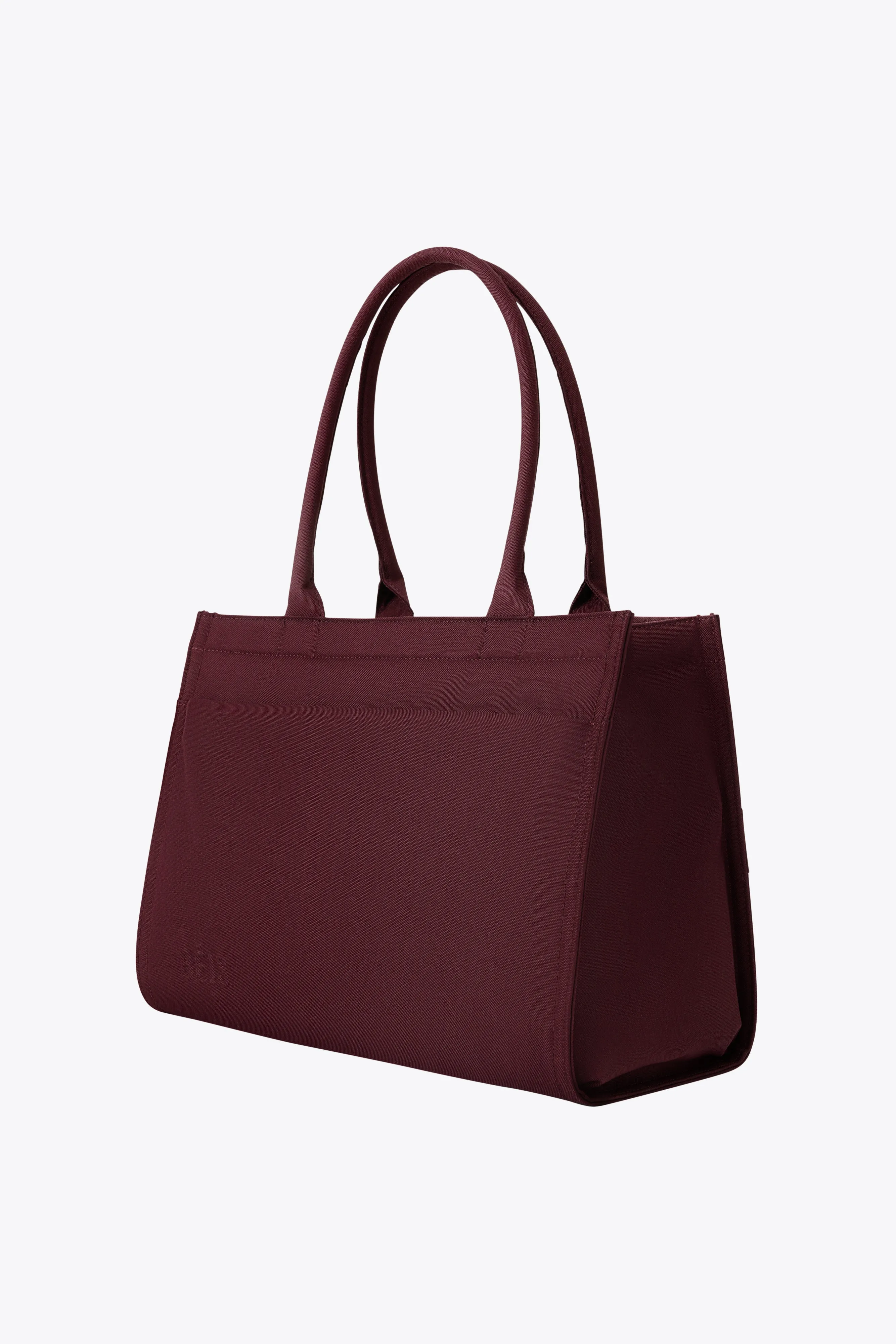 The Book Tote in Burgundy sold by Beis product image thumbnail 2
