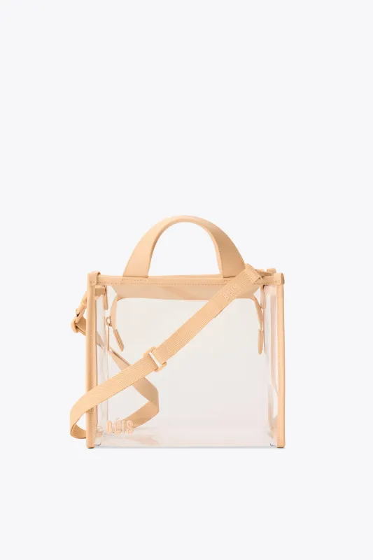 The Stadium Crossbody in Beige sold by Beis