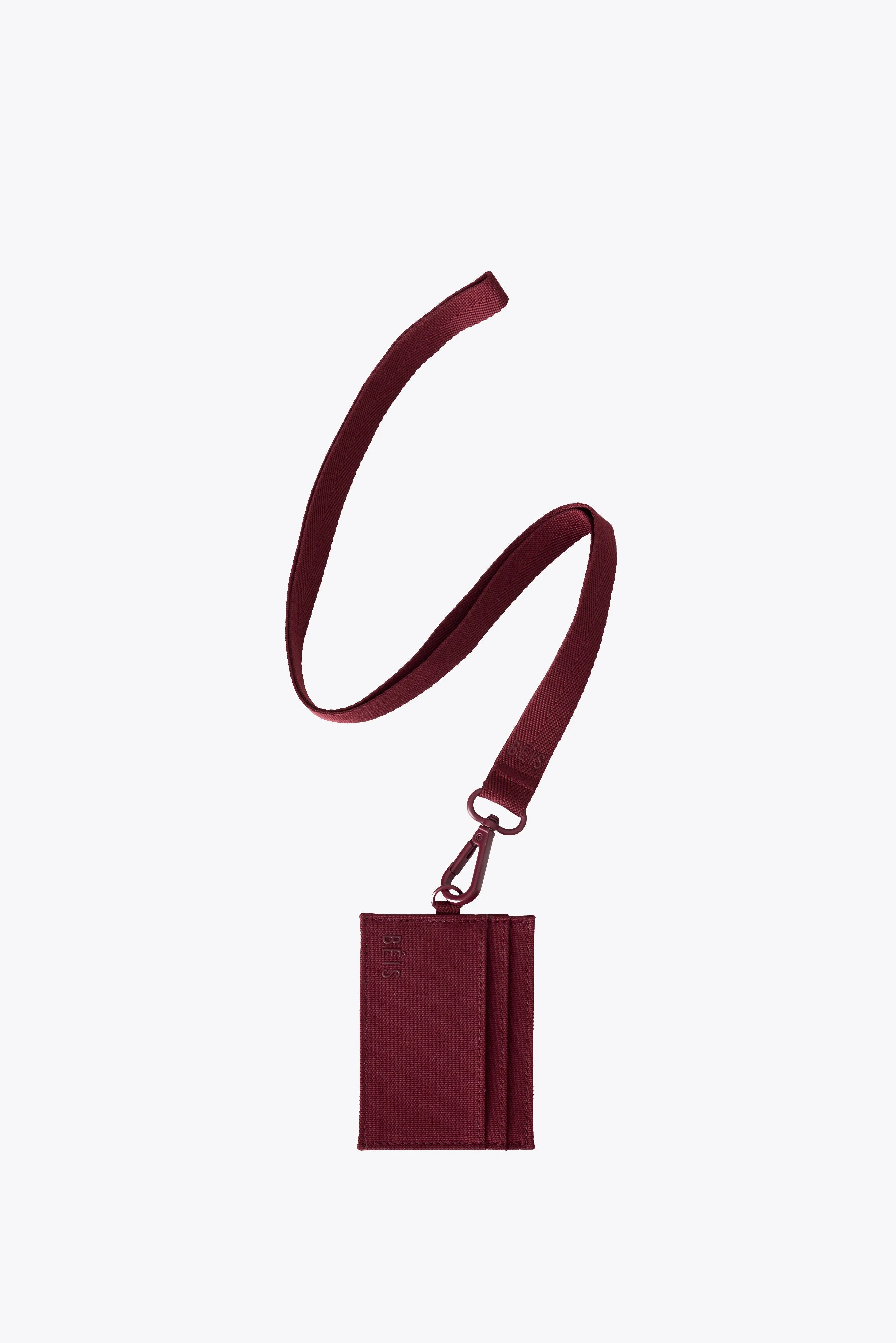 The ID Card Holder in Burgundy sold by Beis product image thumbnail 2