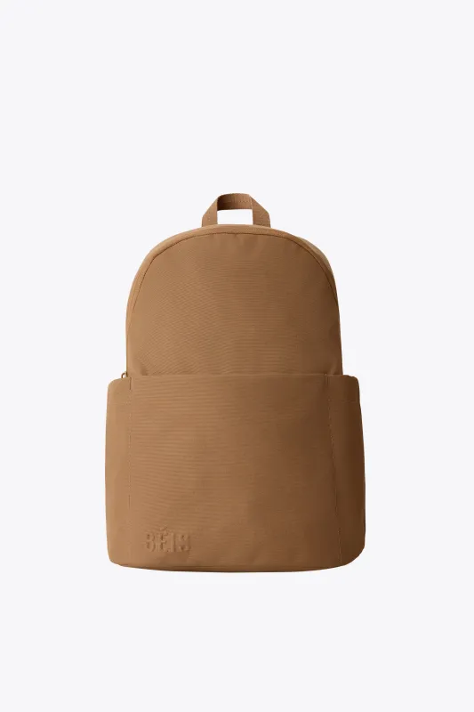 The Classic Backpack in Camel made by Beis